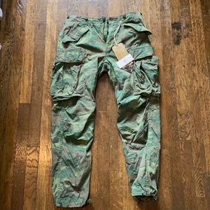 RRL CAMO CARGO PANTS